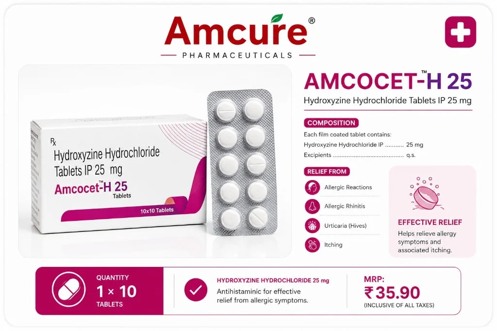 Amcocet-H25 Tablets